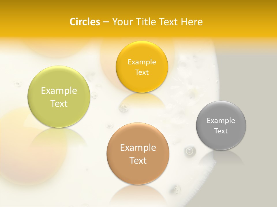 Diet Separated Morning PowerPoint Template