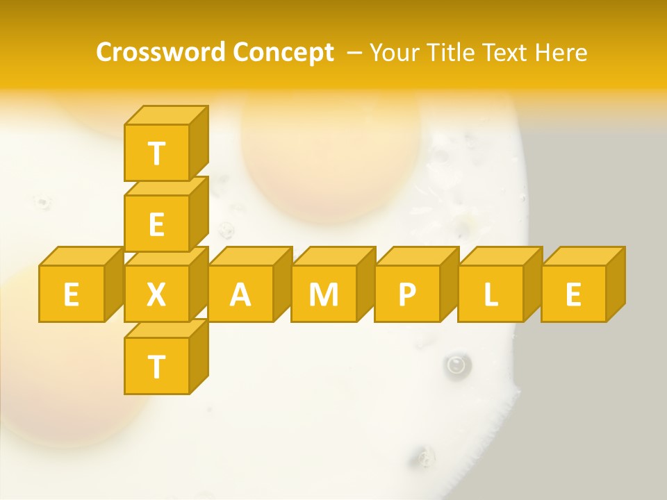 Diet Separated Morning PowerPoint Template