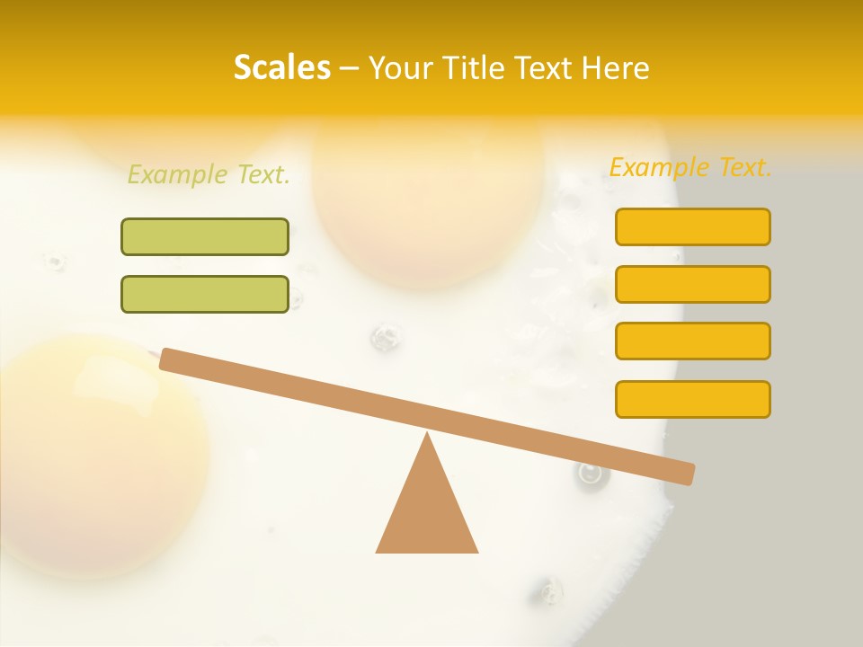 Diet Separated Morning PowerPoint Template