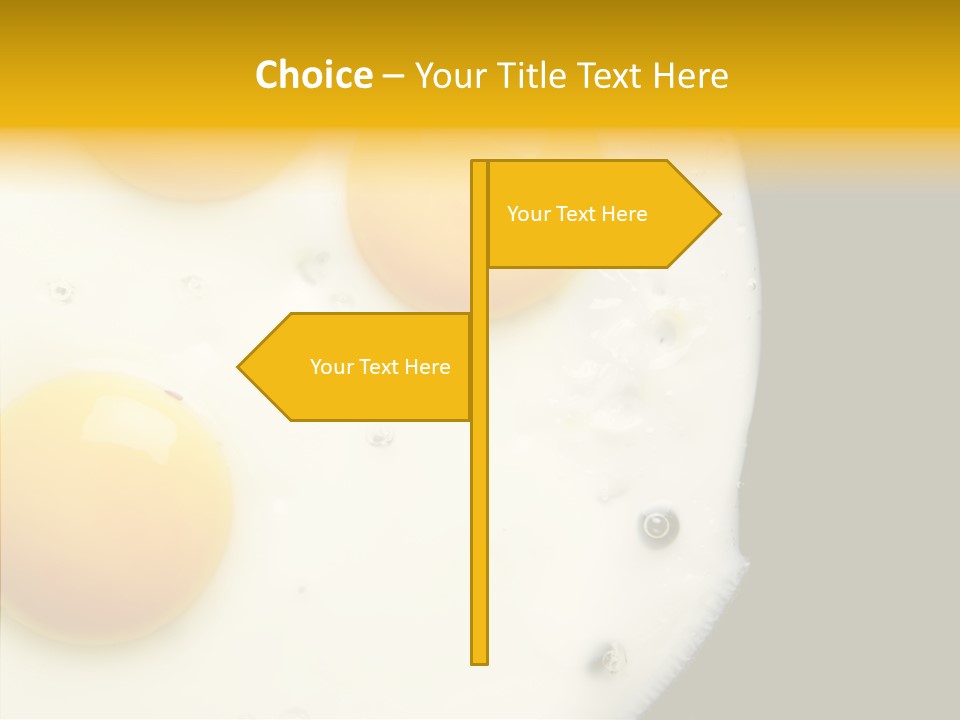 Diet Separated Morning PowerPoint Template