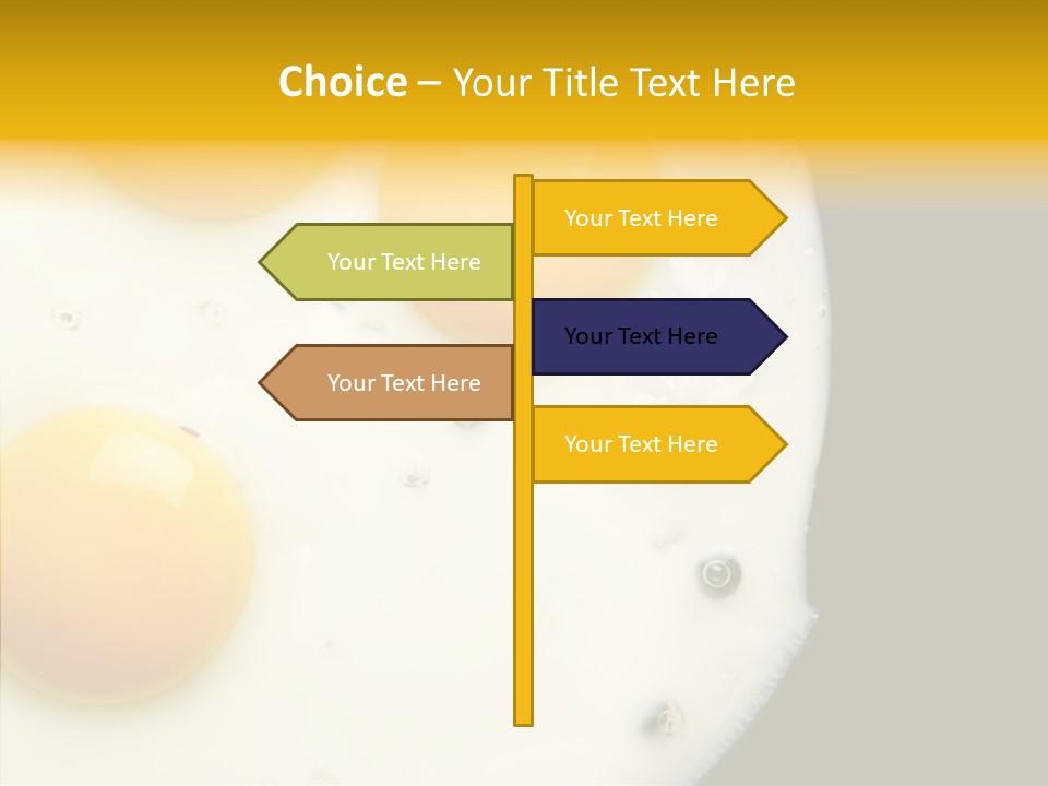 Diet Separated Morning PowerPoint Template