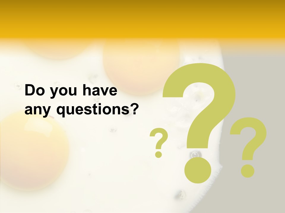 Diet Separated Morning PowerPoint Template