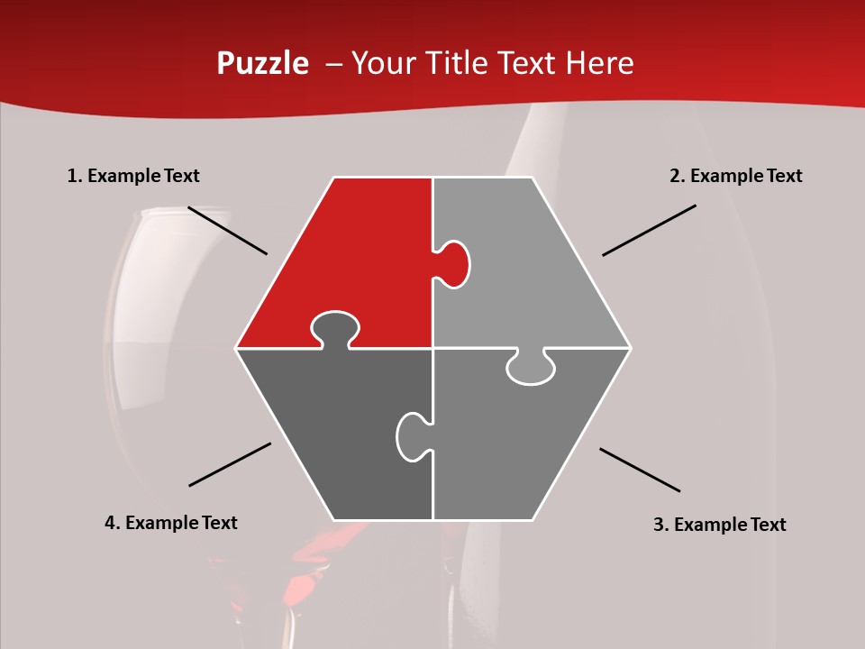 Copyspace Wineglass Alcohol PowerPoint Template