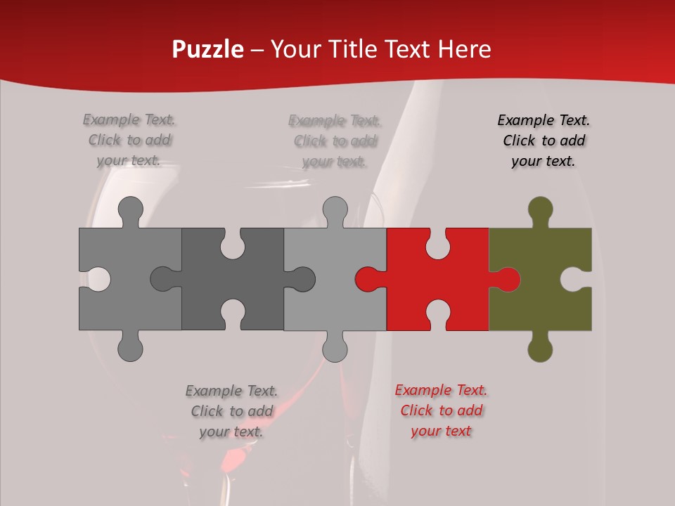 Copyspace Wineglass Alcohol PowerPoint Template