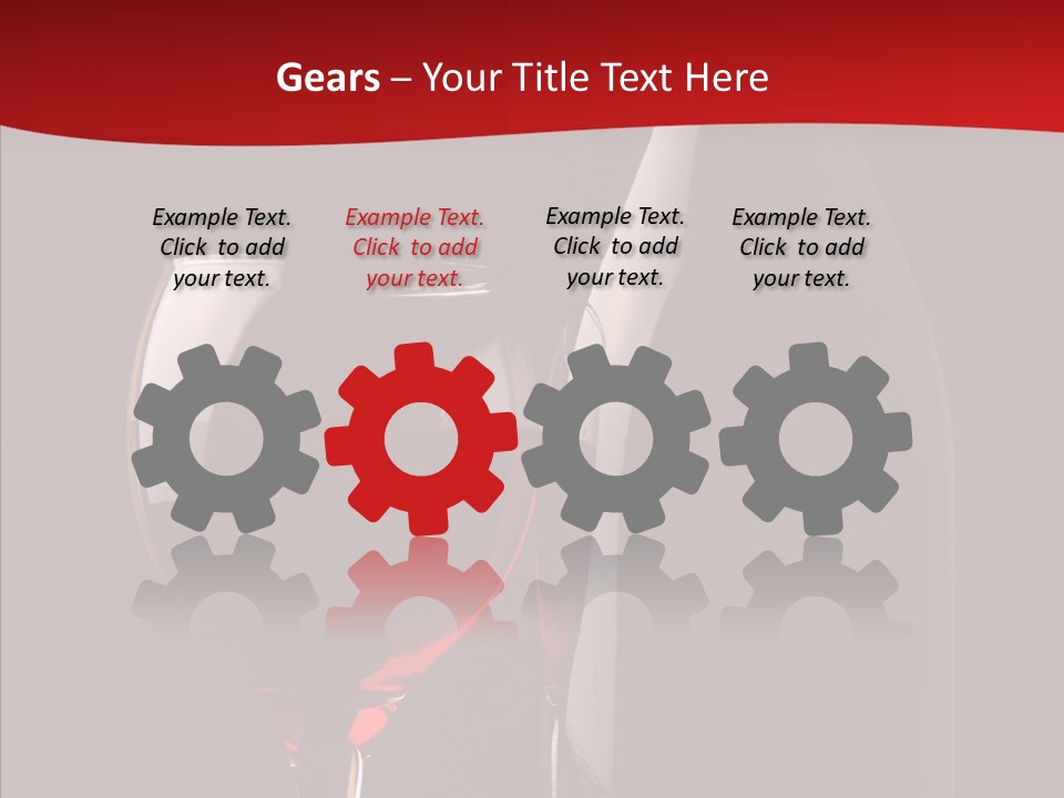 Copyspace Wineglass Alcohol PowerPoint Template