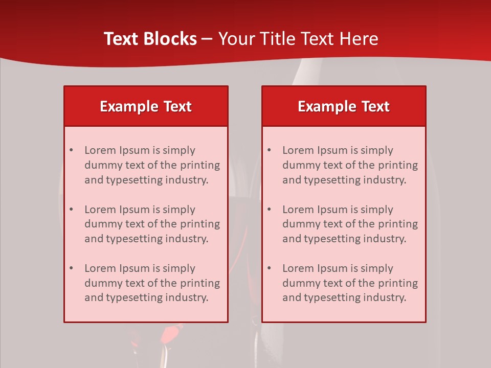 Copyspace Wineglass Alcohol PowerPoint Template