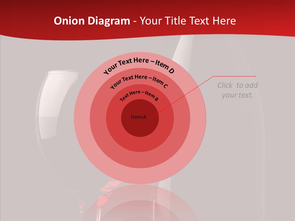 Copyspace Wineglass Alcohol PowerPoint Template
