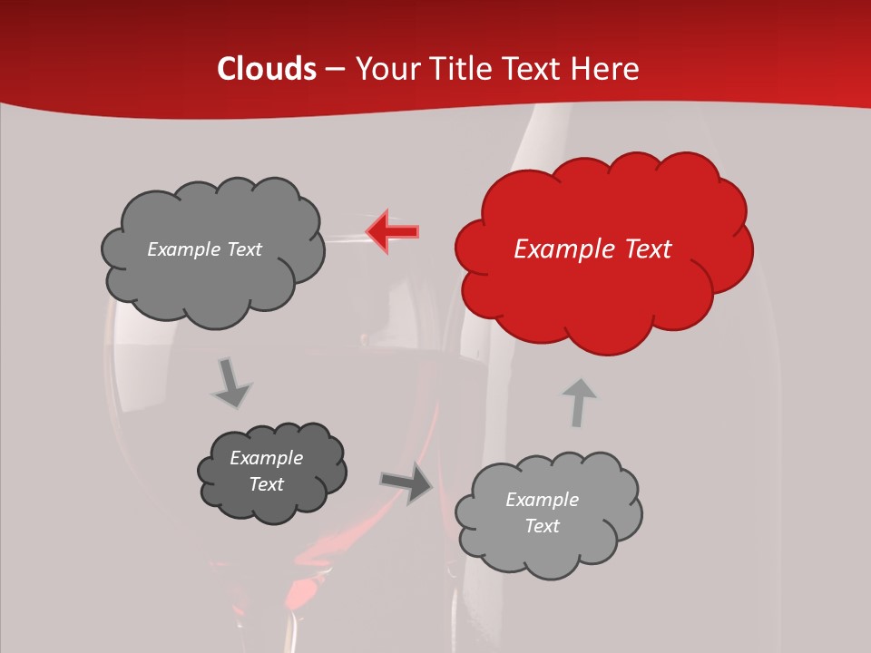 Copyspace Wineglass Alcohol PowerPoint Template