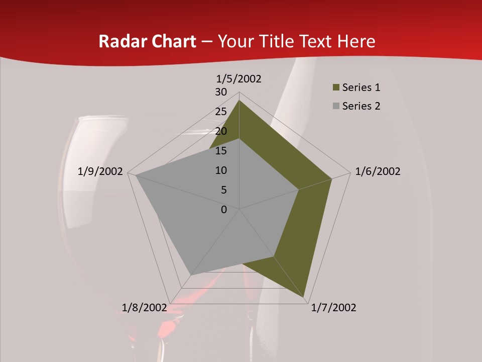 Copyspace Wineglass Alcohol PowerPoint Template