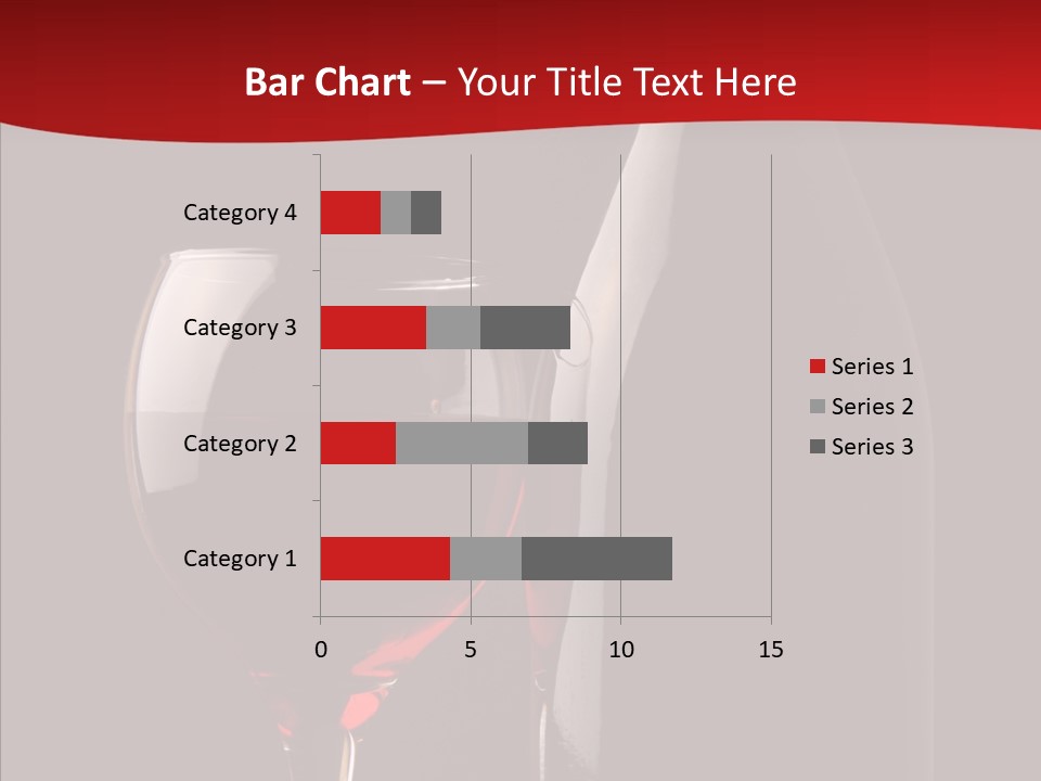 Copyspace Wineglass Alcohol PowerPoint Template