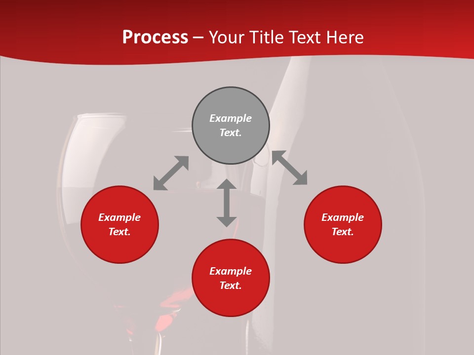 Copyspace Wineglass Alcohol PowerPoint Template