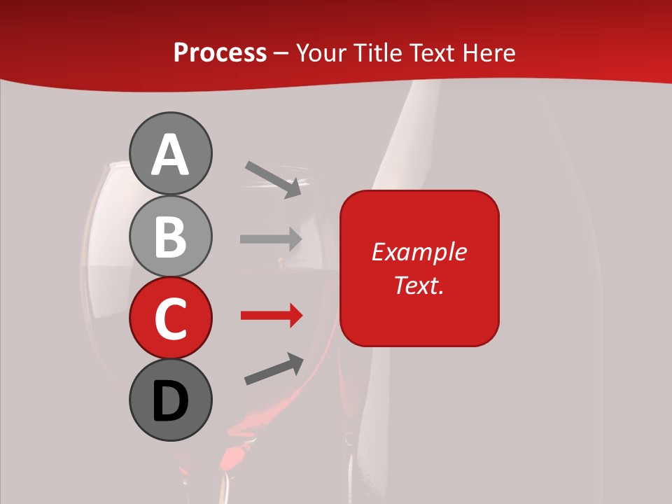 Copyspace Wineglass Alcohol PowerPoint Template