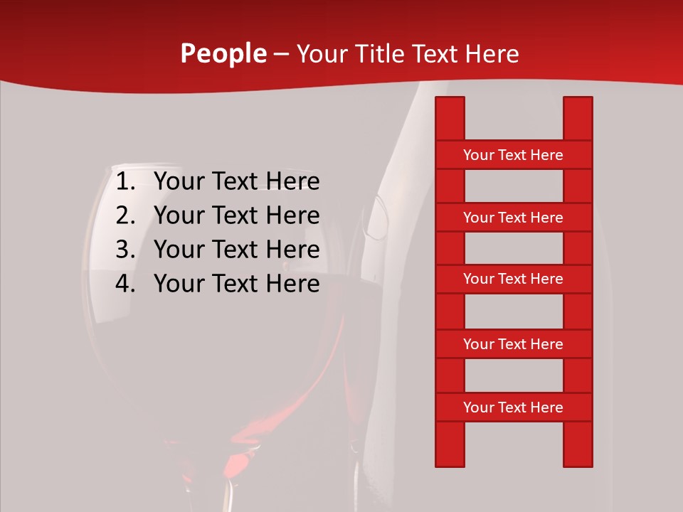 Copyspace Wineglass Alcohol PowerPoint Template