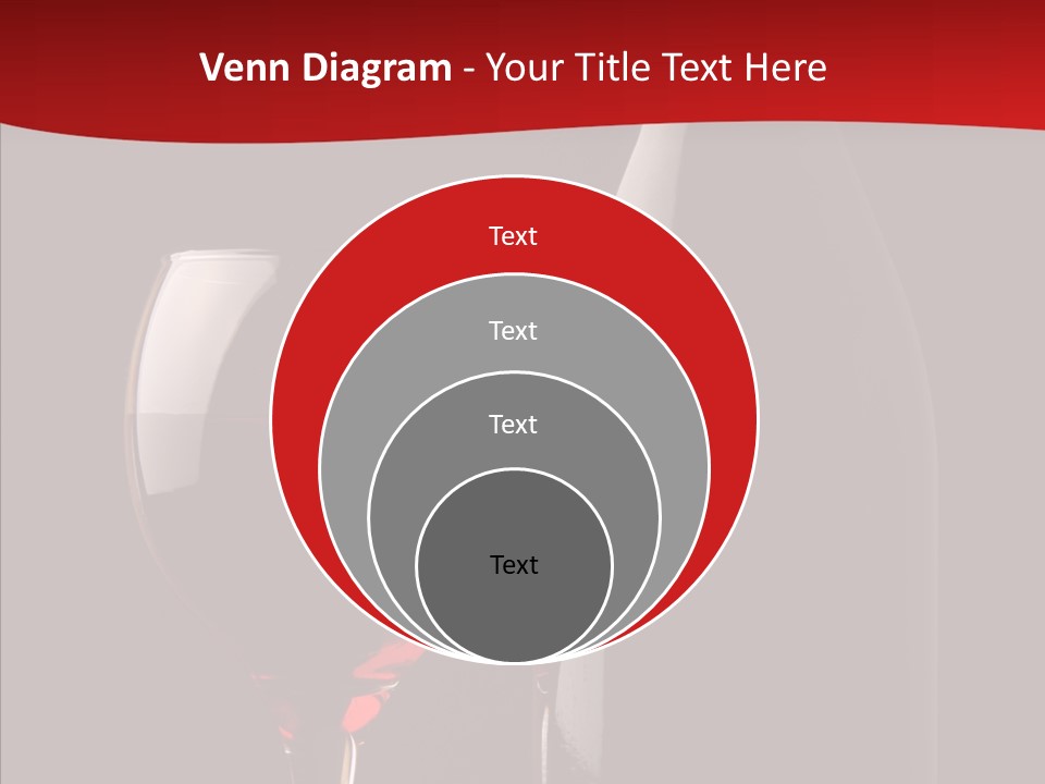 Copyspace Wineglass Alcohol PowerPoint Template