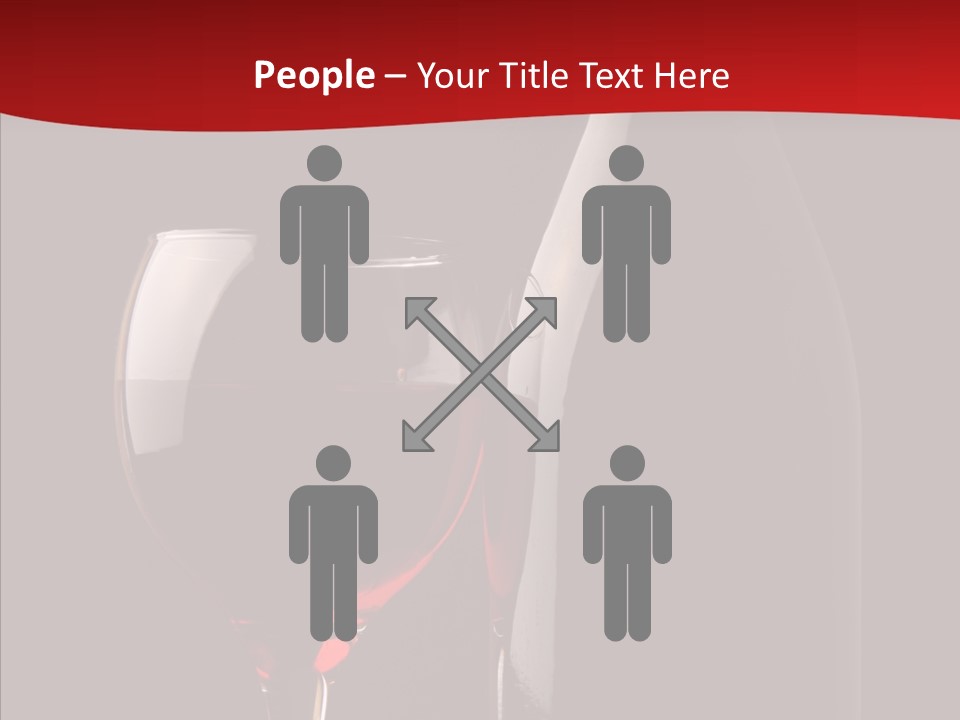 Copyspace Wineglass Alcohol PowerPoint Template