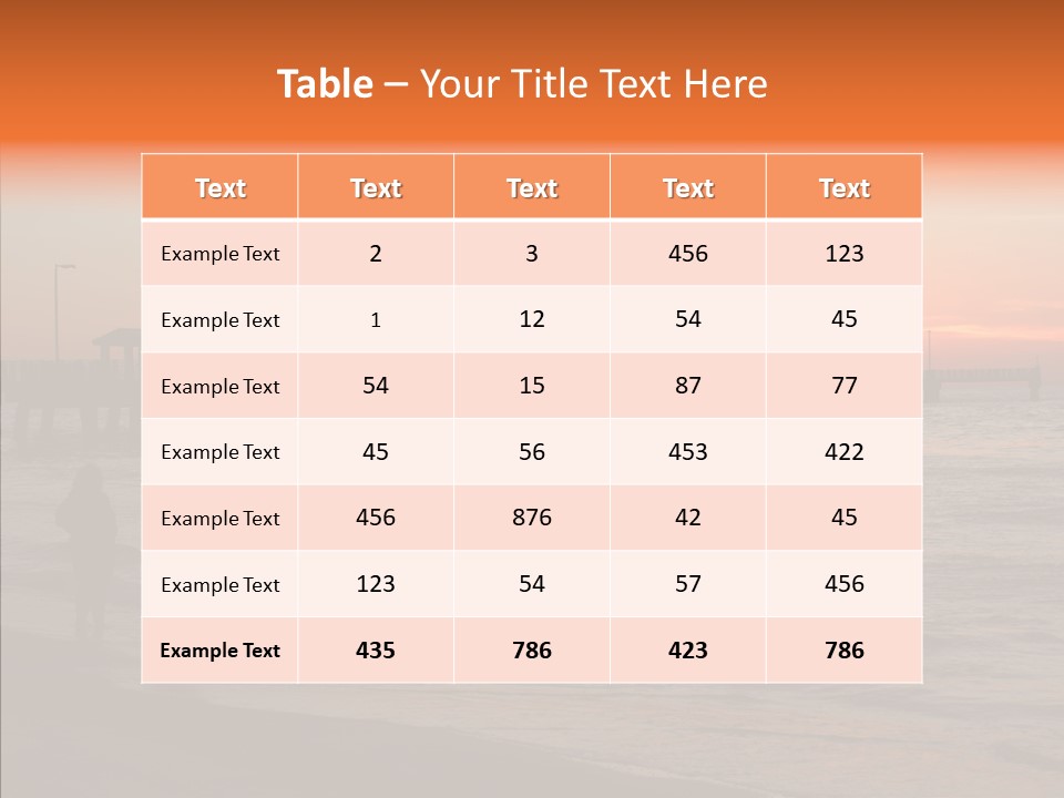 St Pete Tampa Bay Recreation PowerPoint Template