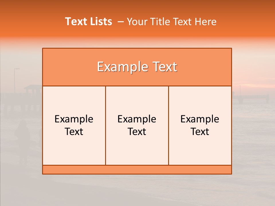 St Pete Tampa Bay Recreation PowerPoint Template