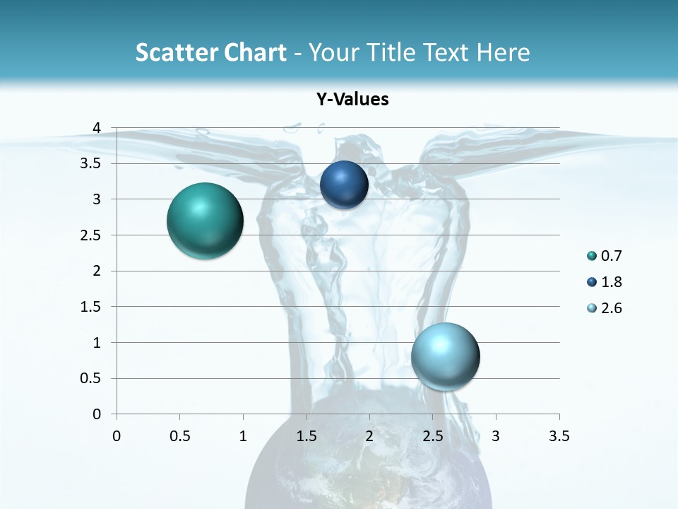 Drink Ecology Blue PowerPoint Template