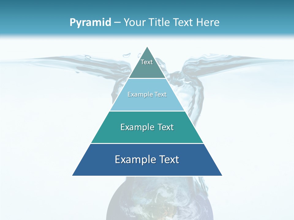 Drink Ecology Blue PowerPoint Template