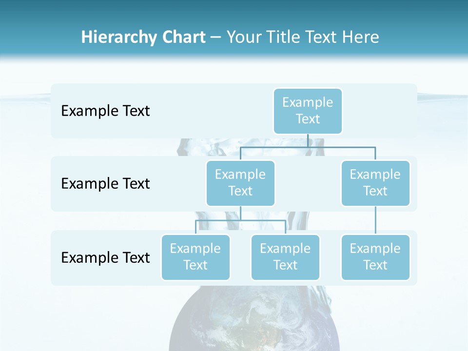 Drink Ecology Blue PowerPoint Template