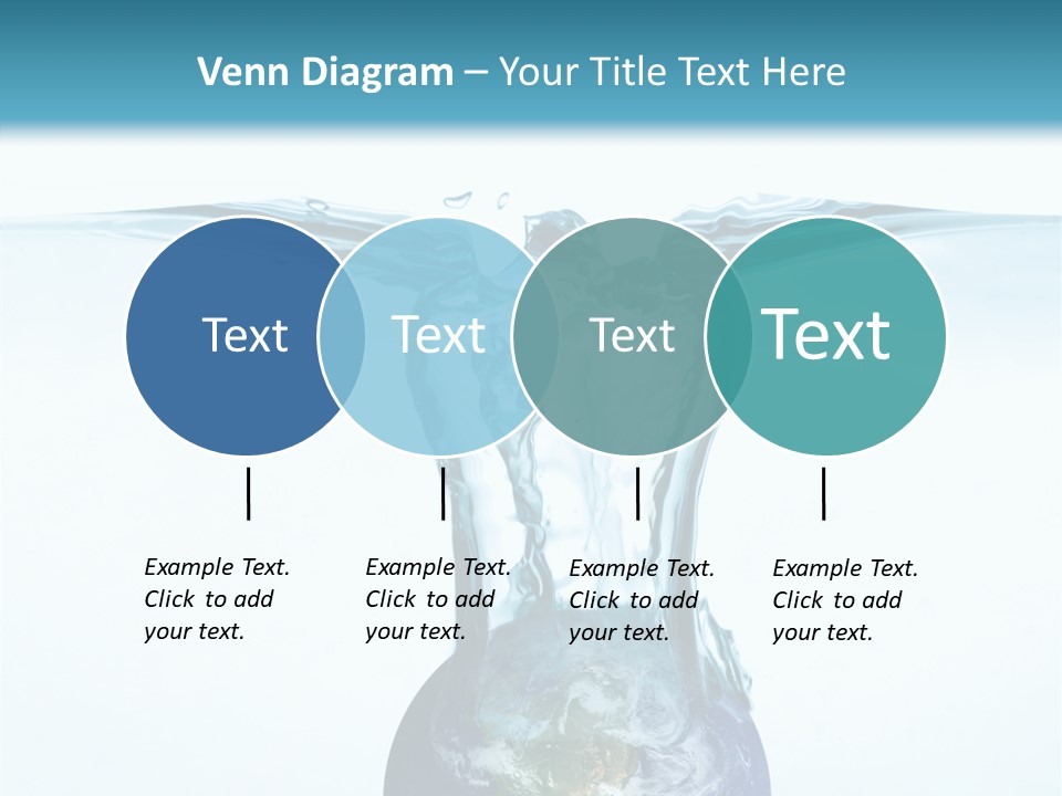 Drink Ecology Blue PowerPoint Template