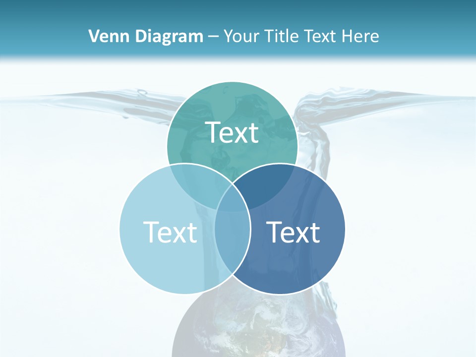 Drink Ecology Blue PowerPoint Template