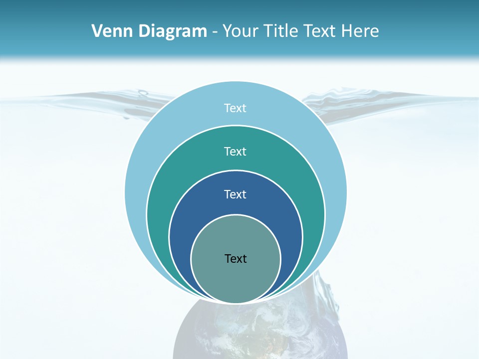 Drink Ecology Blue PowerPoint Template