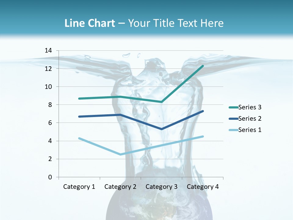 Drink Ecology Blue PowerPoint Template