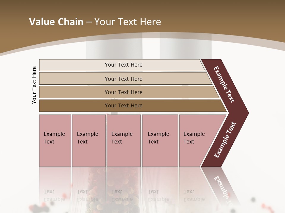 Design Close Up Kitchenware PowerPoint Template