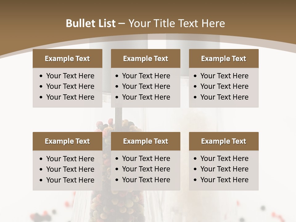 Design Close Up Kitchenware PowerPoint Template