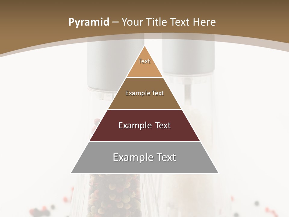 Design Close Up Kitchenware PowerPoint Template