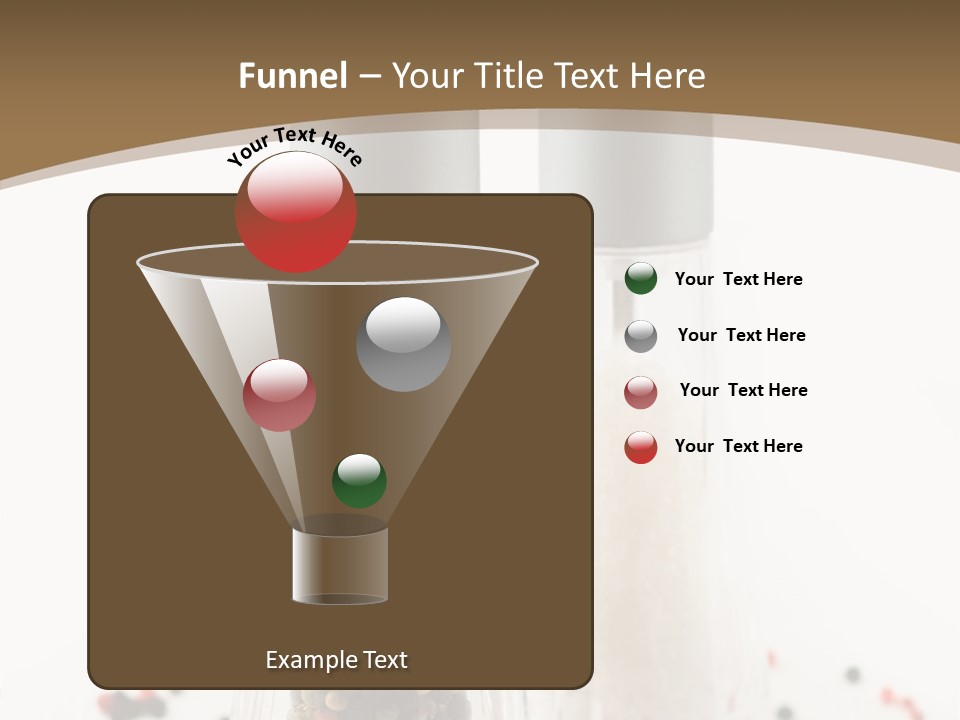Design Close Up Kitchenware PowerPoint Template