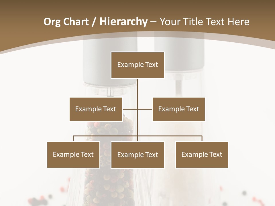 Design Close Up Kitchenware PowerPoint Template