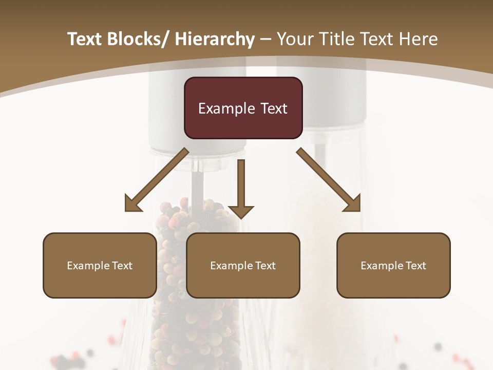 Design Close Up Kitchenware PowerPoint Template