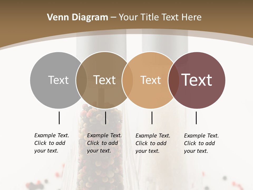 Design Close Up Kitchenware PowerPoint Template
