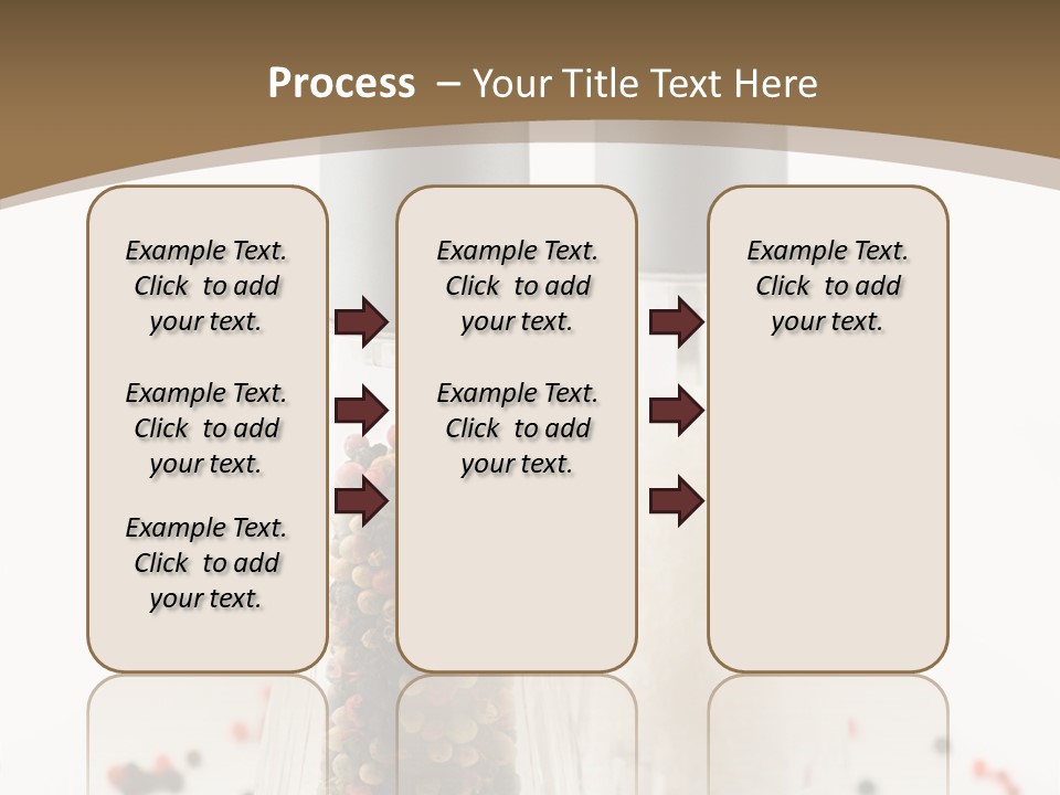 Design Close Up Kitchenware PowerPoint Template