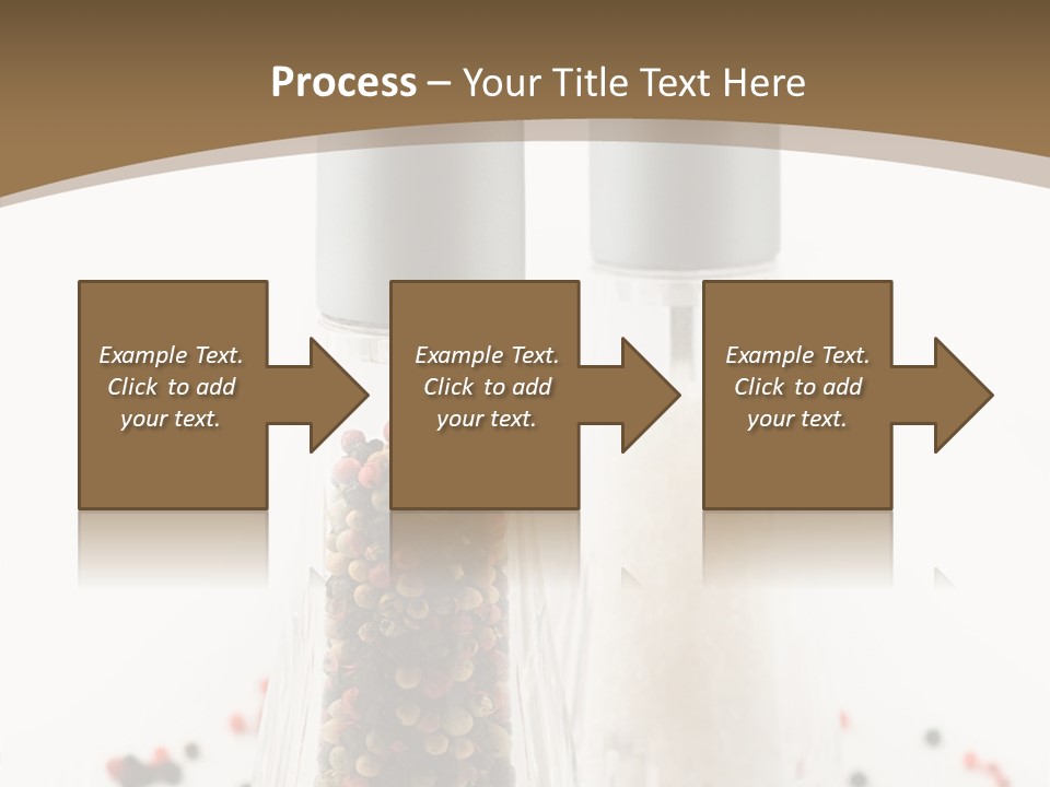Design Close Up Kitchenware PowerPoint Template