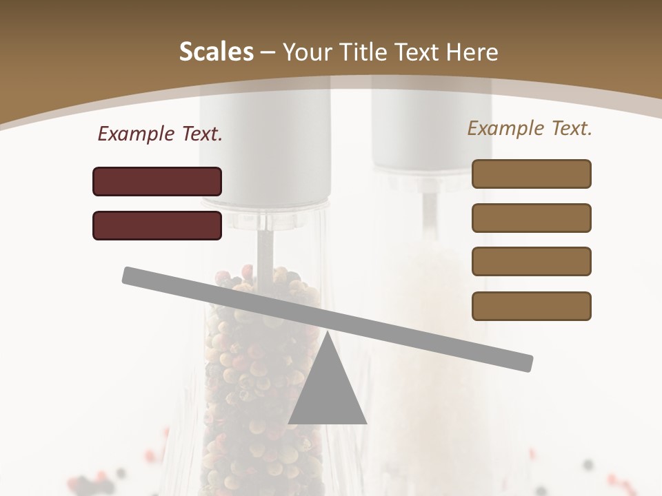 Design Close Up Kitchenware PowerPoint Template