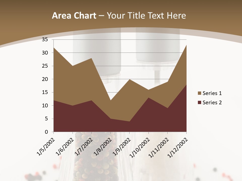 Design Close Up Kitchenware PowerPoint Template