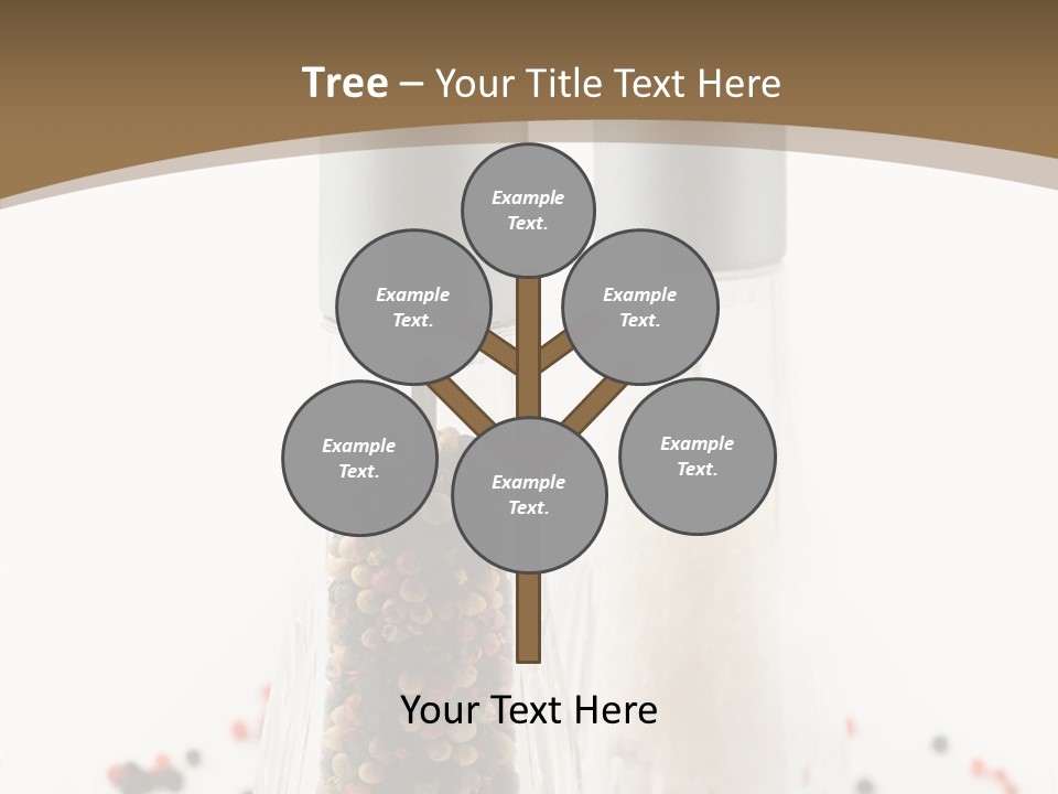 Design Close Up Kitchenware PowerPoint Template