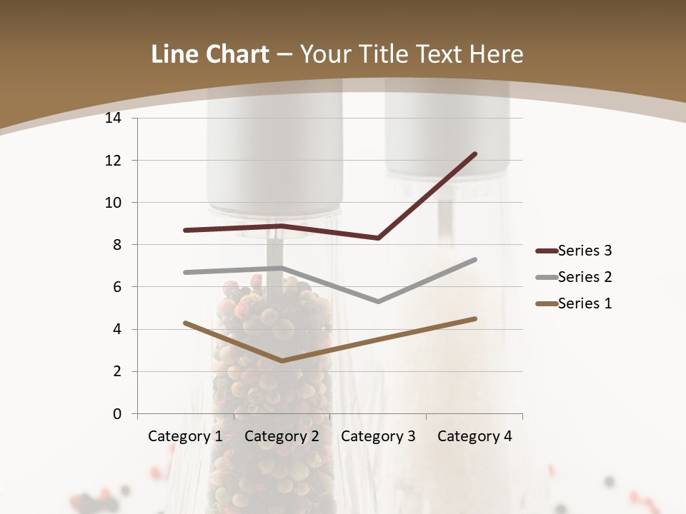 Design Close Up Kitchenware PowerPoint Template