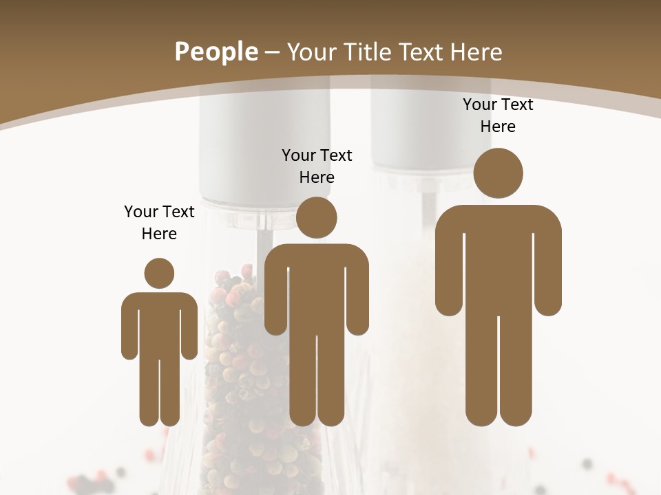 Design Close Up Kitchenware PowerPoint Template