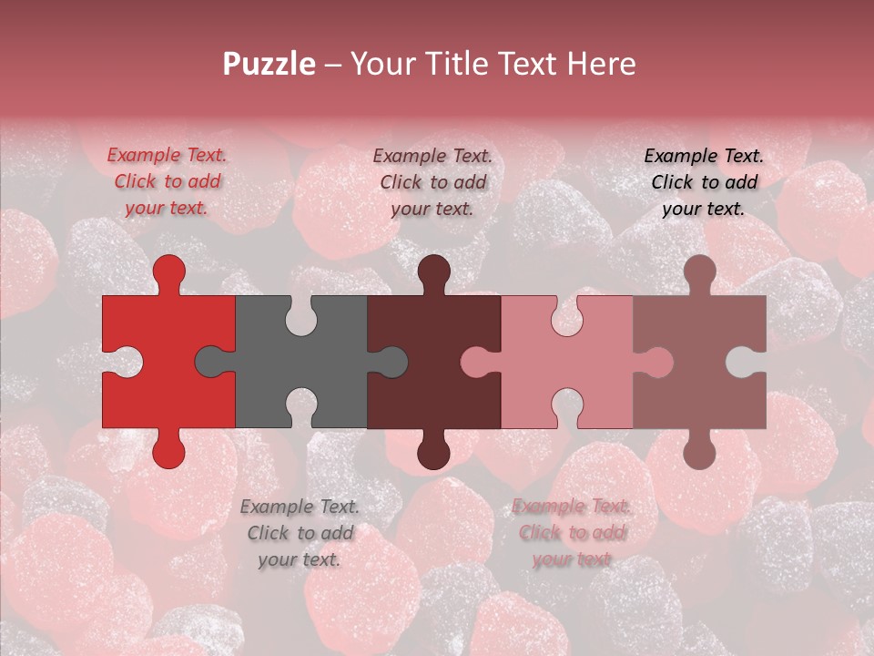 French Sweet Color PowerPoint Template