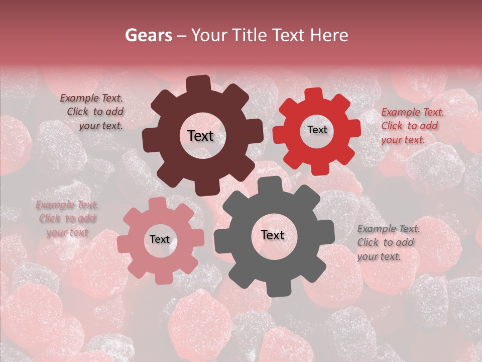 French Sweet Color PowerPoint Template