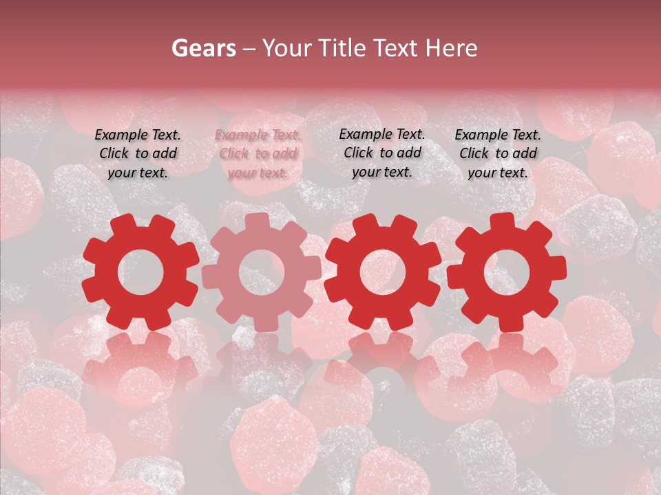 French Sweet Color PowerPoint Template