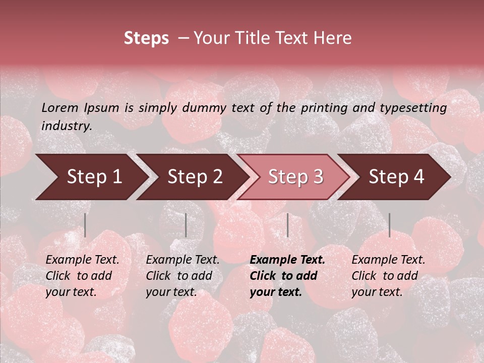 French Sweet Color PowerPoint Template