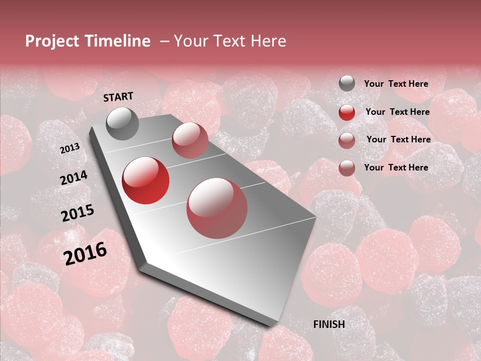 French Sweet Color PowerPoint Template