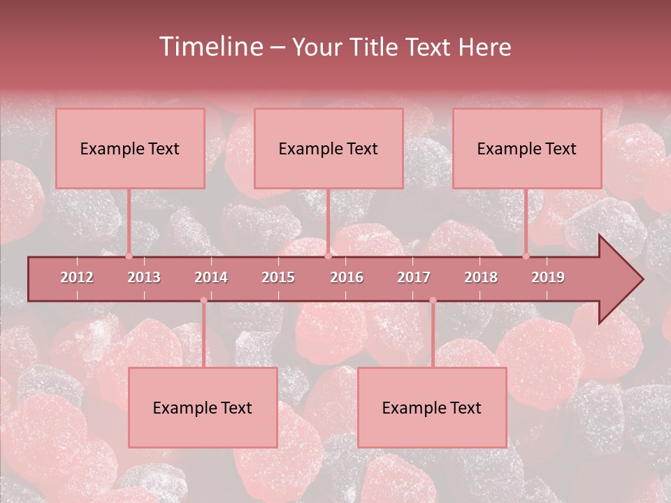 French Sweet Color PowerPoint Template