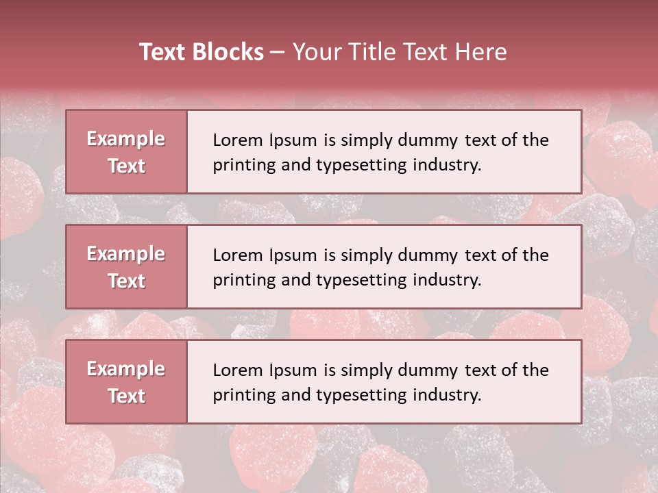 French Sweet Color PowerPoint Template