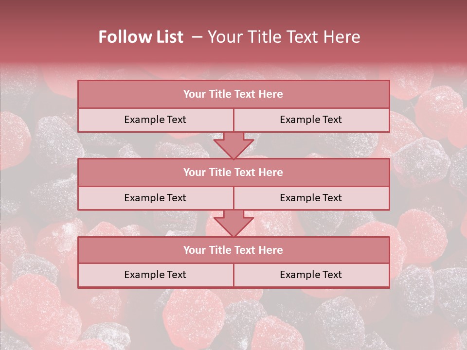 French Sweet Color PowerPoint Template